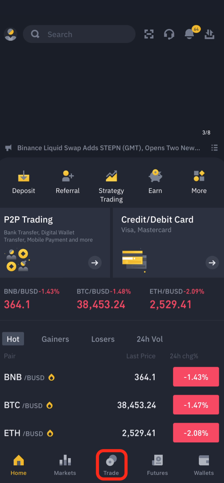 How To Check Aymbot Order History On Binance Main Mobile Aymbot